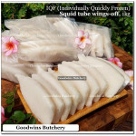 Calamari SQUID FLOWER cumi kembang IQF (Individual Quickly Frozen) price/pack 1kg